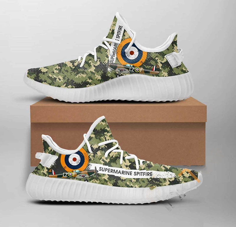 Supermarine Spitfire Art Yeezy Boost