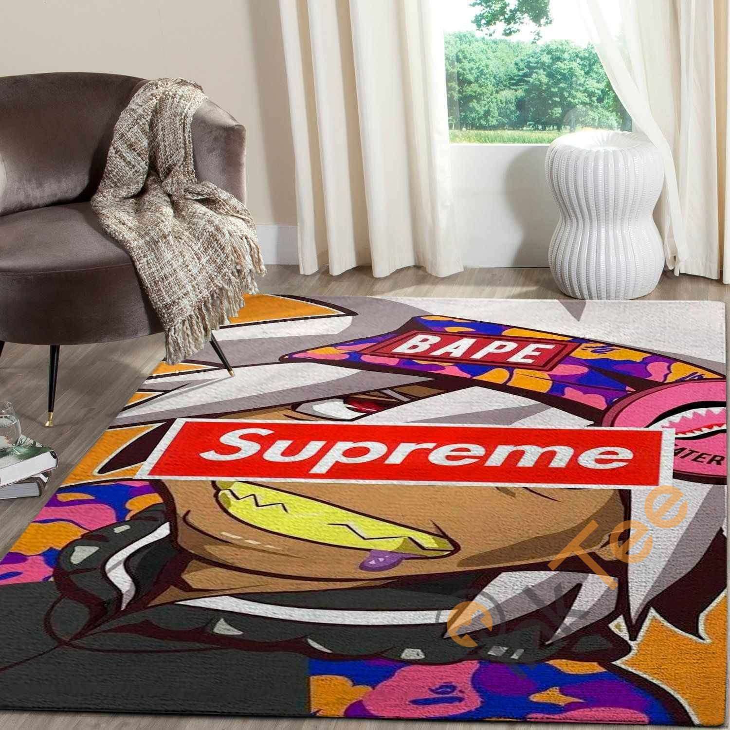 Supreme Bape Fbfd Rug