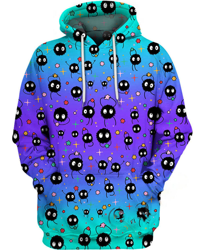 Susuwatari Hoodie 3D