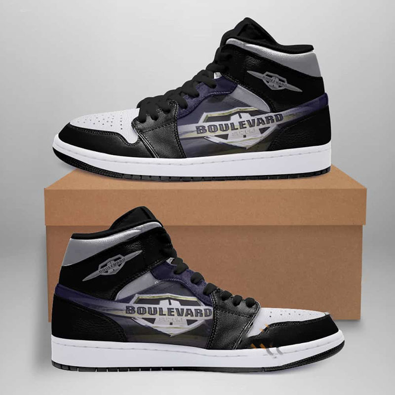 Suzuki Boulevard M109r Custom Air Jordan Shoes