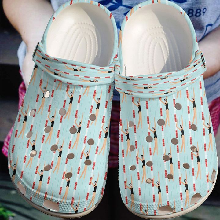 Swimming Passion Crocs Clog Shoes