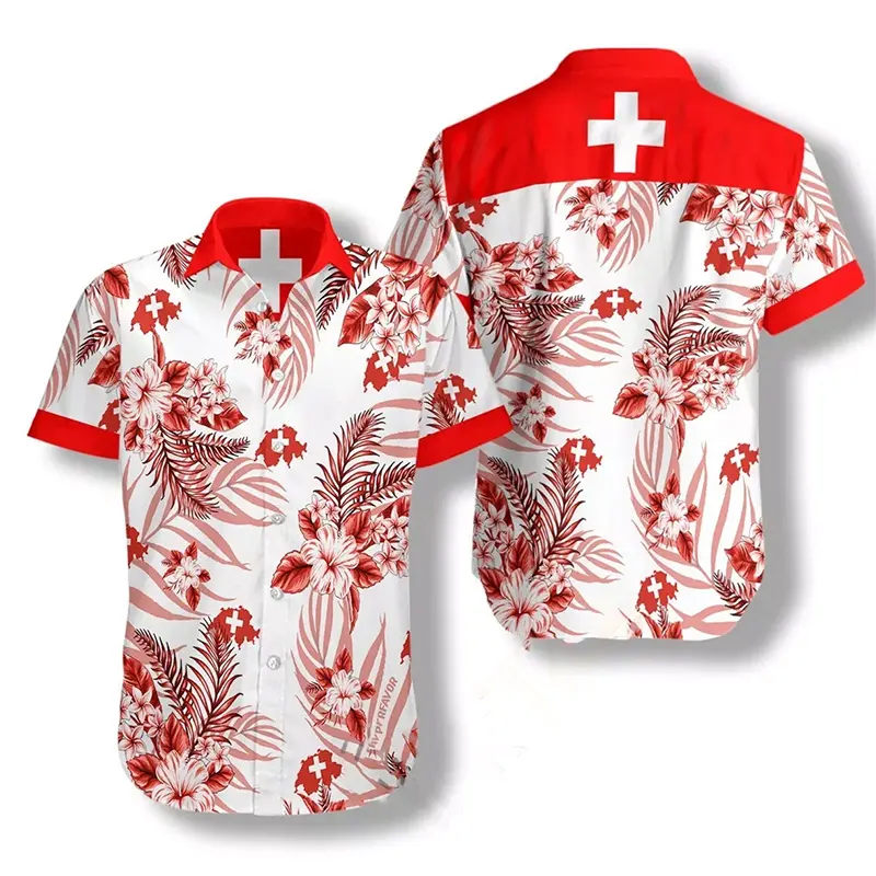 Switzerland Hawaiian shirts