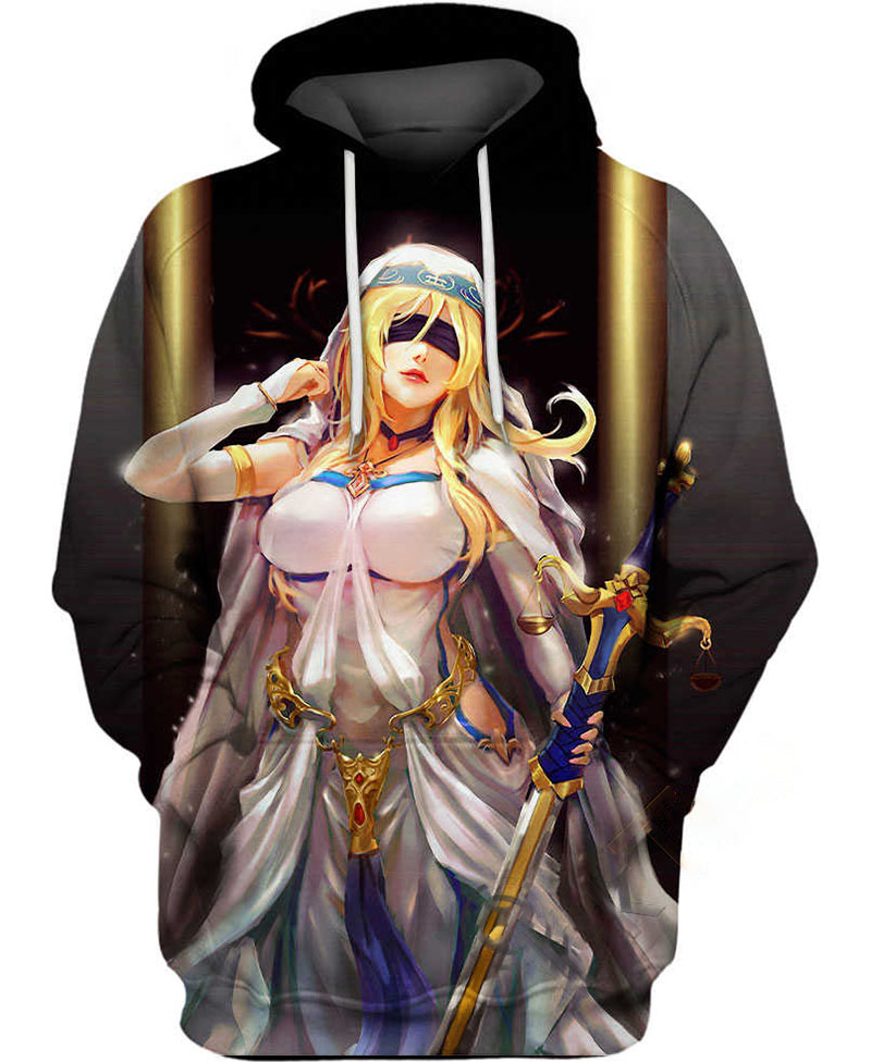Sword Maiden Hoodie 3D