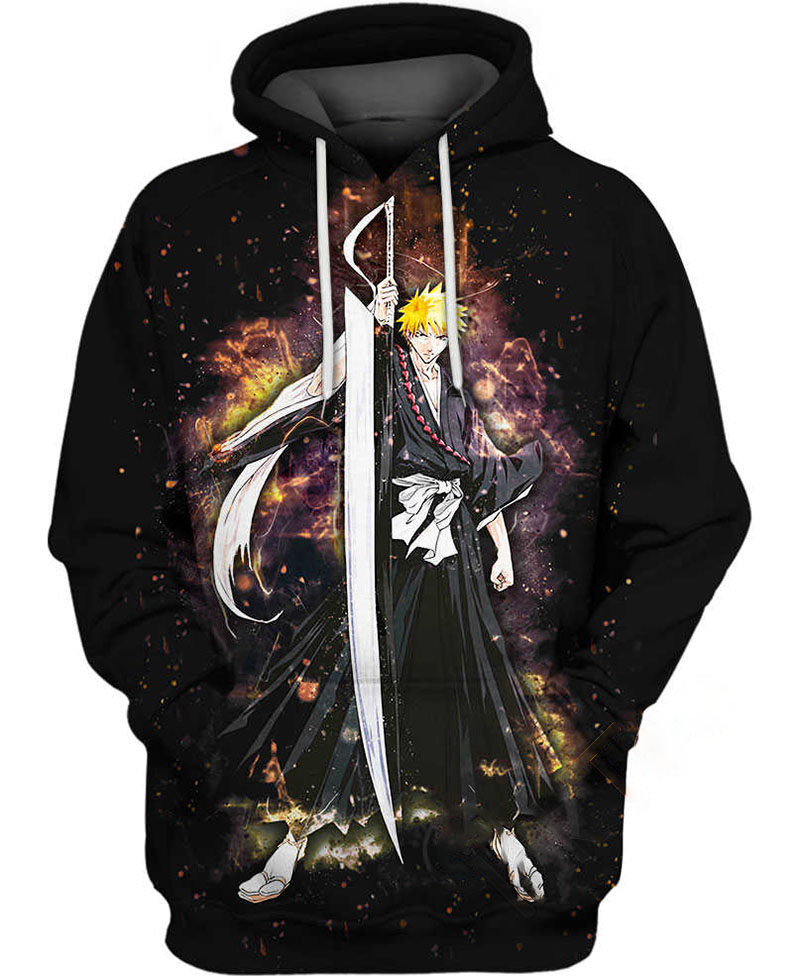 Swordplay Ichigo Kurosaki Hoodie 3D