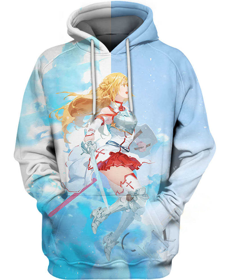 Swordsman Asuna Hoodie 3D