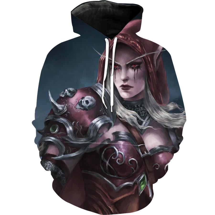 Sylvanas Shadowlands World Of Warcraft Shadowlands Hoodie 3D