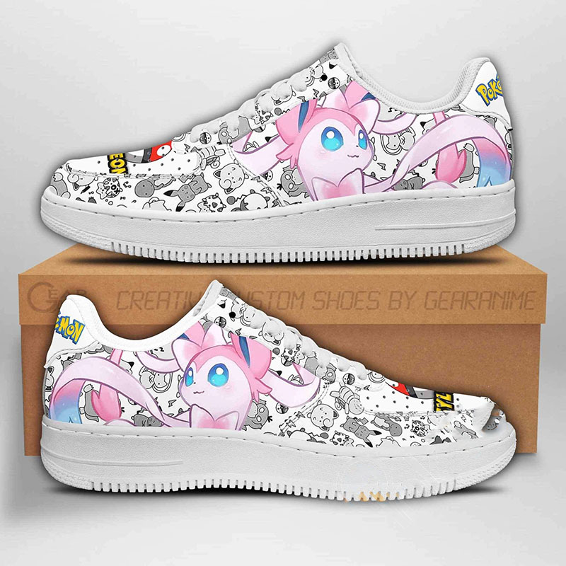 Sylveon Pokemon Nike Air Force Shoes
