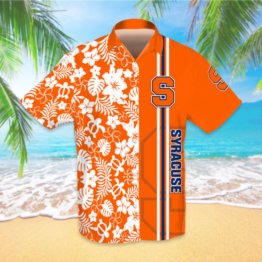Syracuse Orange Custom Hawaiian shirts