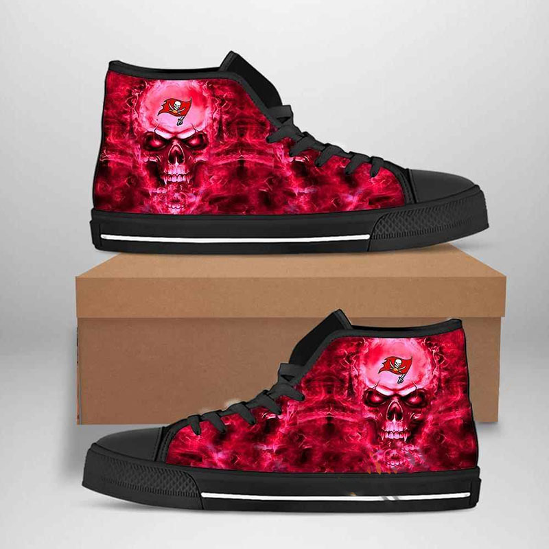 Tampa Bay Buccaneers Nfl Football High Top Shoes
