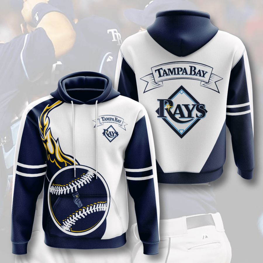 Tampa Bay Rays Custom Hoodie 3D