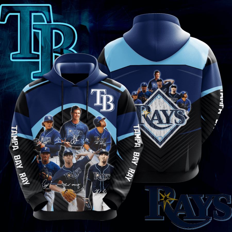 Tampa Bay Rays Custom Hoodie 3D