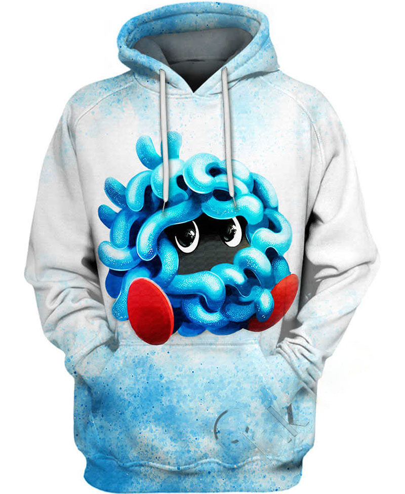 Tangela Pokemon Hoodie 3D