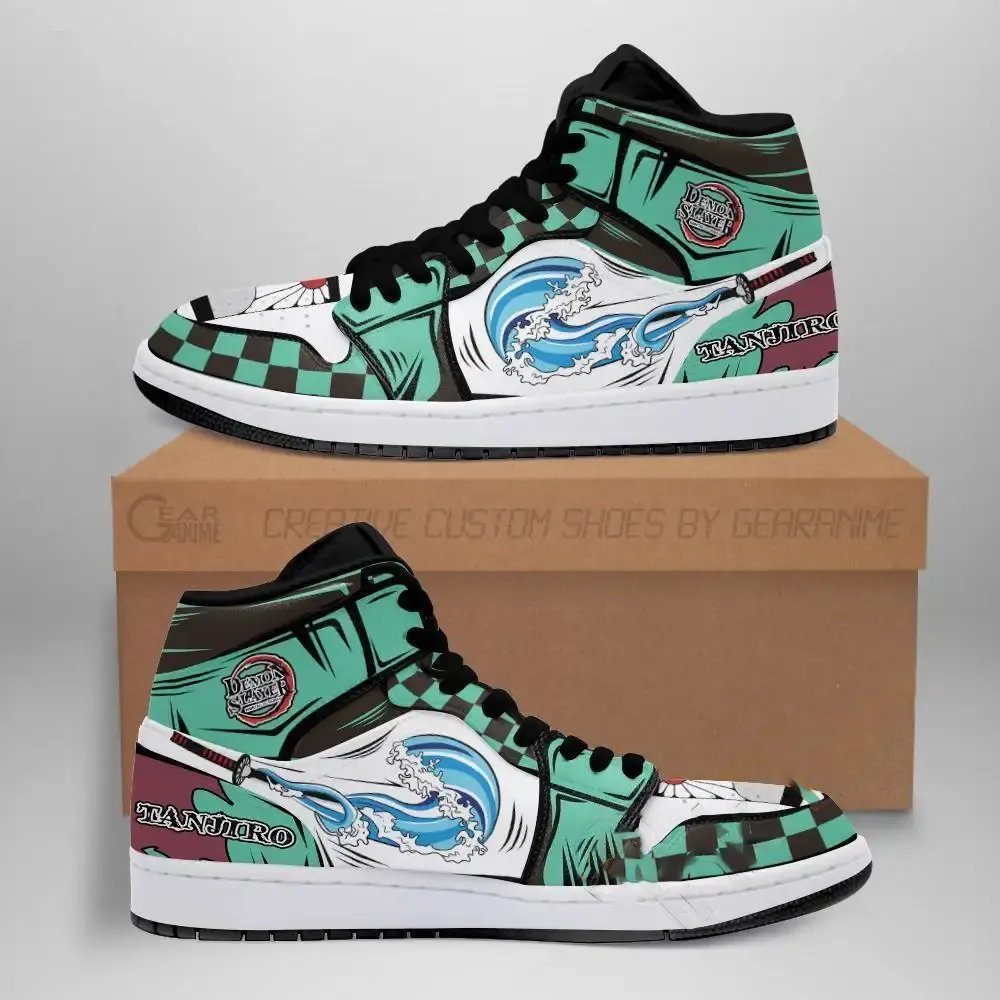 Tanjiro Jordan Demon Slayer Anime Amazon Reze Shoes