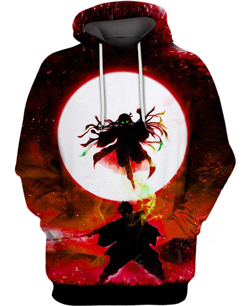 Tanjirou Nezuko Anime Hoodie 3D