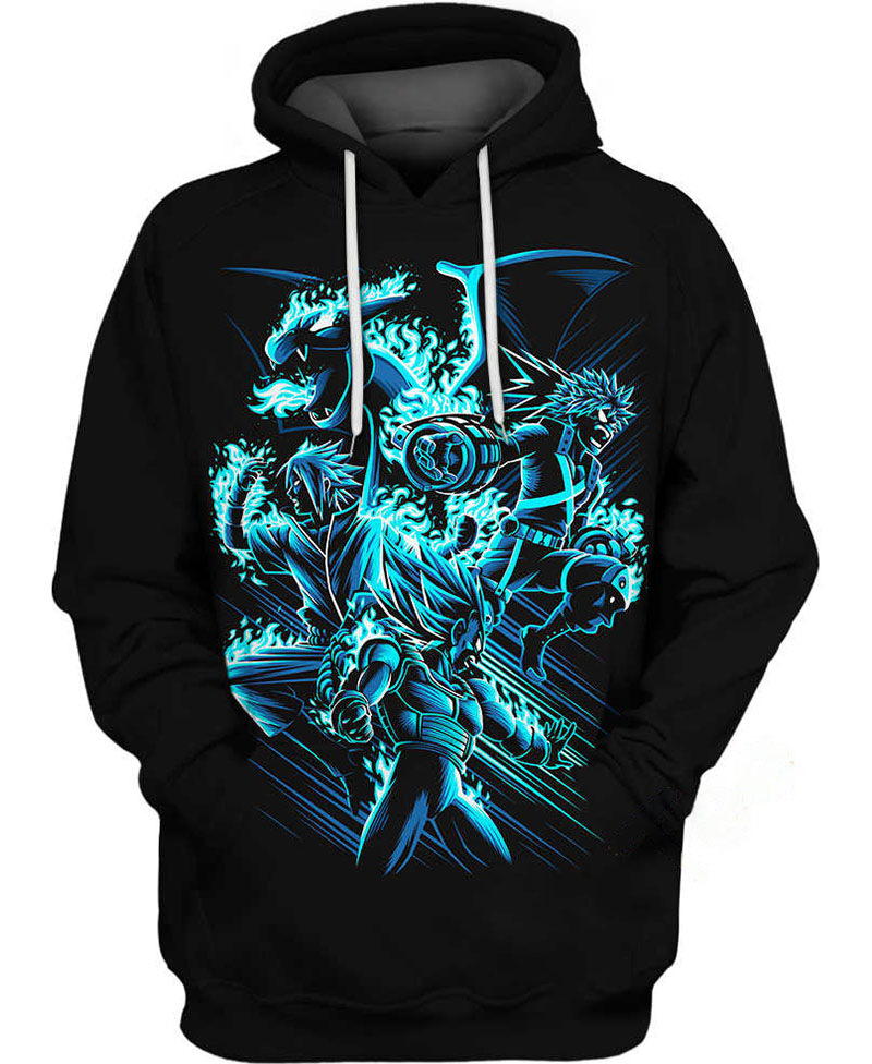 Team Ninja Hoodie 3D