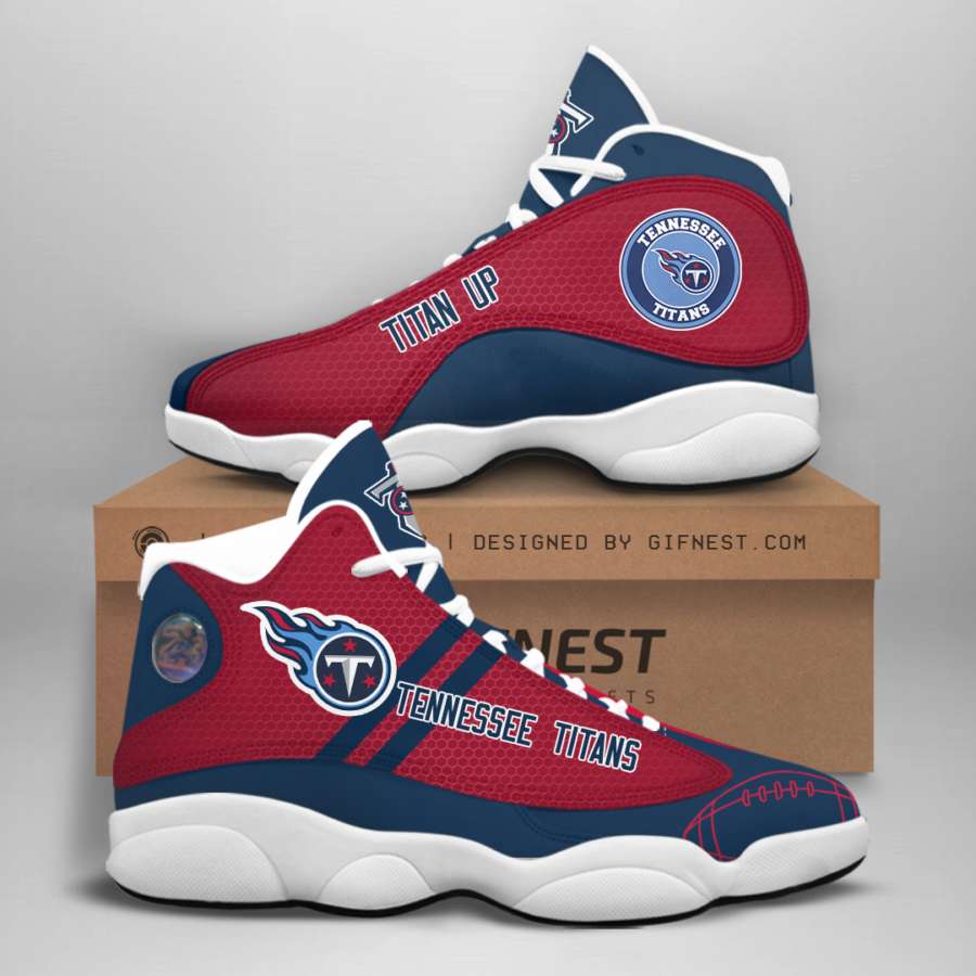 Tennessee Titans Custom Air Jordan Shoes