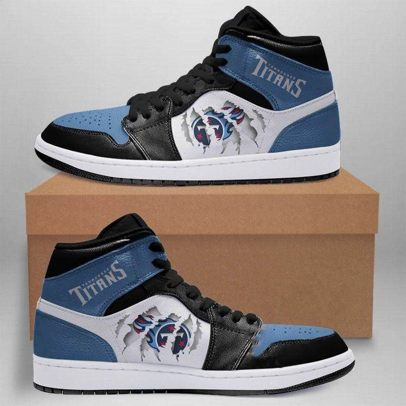 Tennessee Titans Nfl Custom Air Jordan Shoes