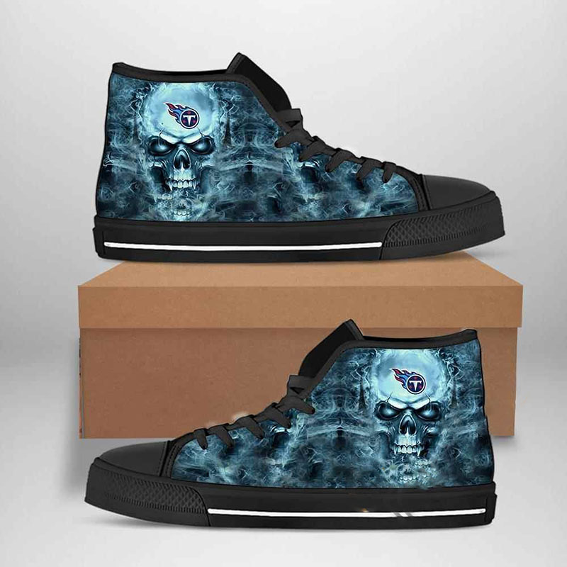 Tennessee Titans Nfl Football High Top Shoes