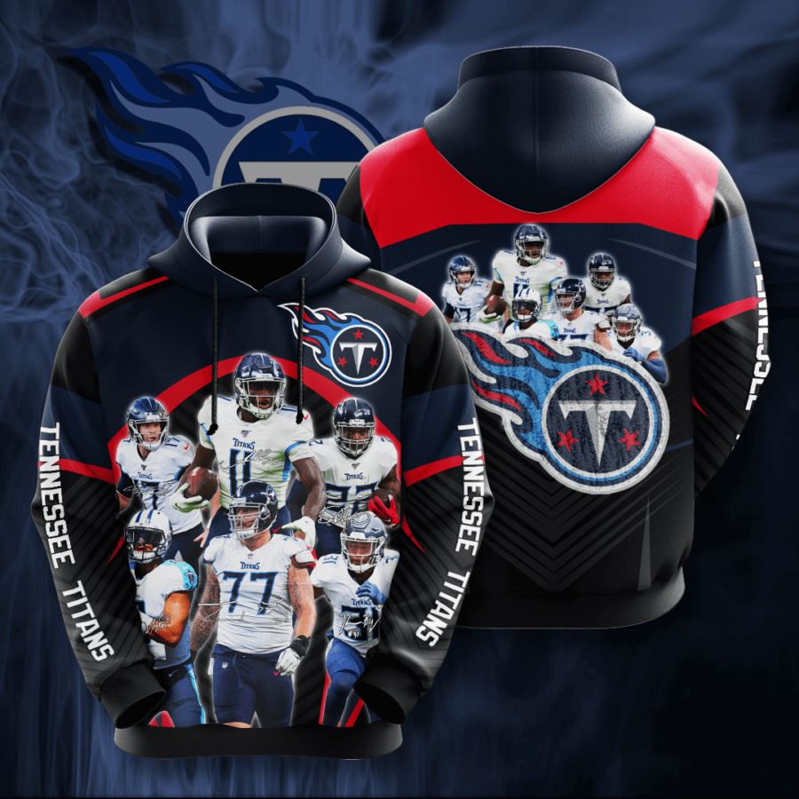 Tennessee Titans Custom Hoodie 3D