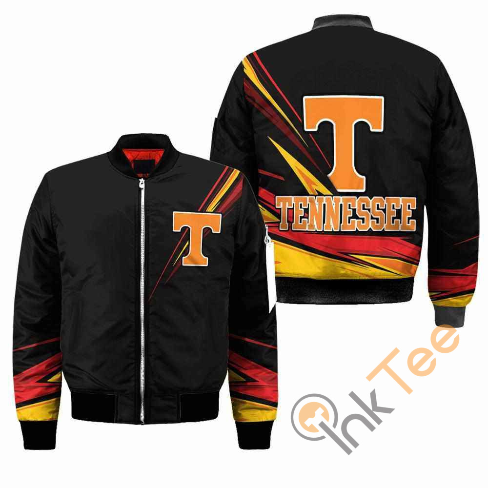 Tennessee Volunteers NCAA Black Apparel Best Christmas Gift For Fans Bomber Jacket