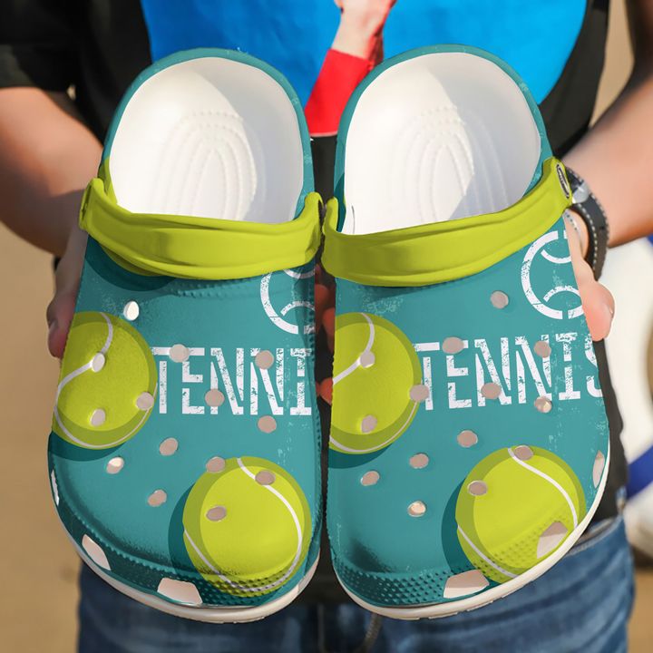 Tennis Lover Crocs Clog Shoes