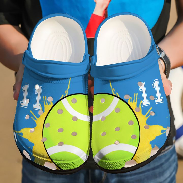 Tennis Personalized Football Lover Crocs Clog Shoes