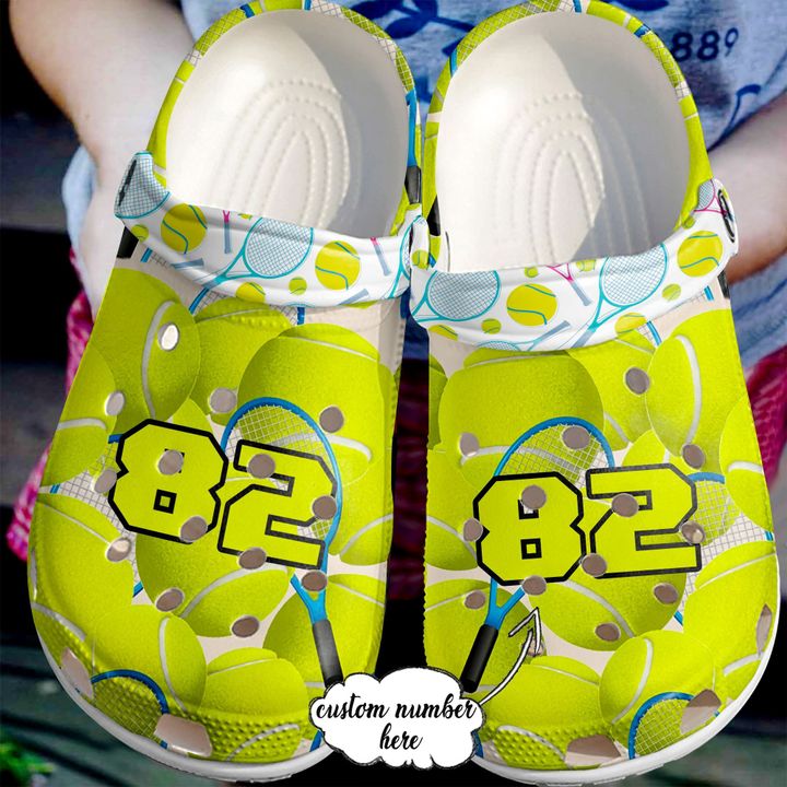 Tennis Personalized Is My Favorite Season Crocs Clog Shoes