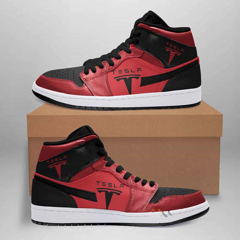 Tesla Custom Air Jordan Shoes