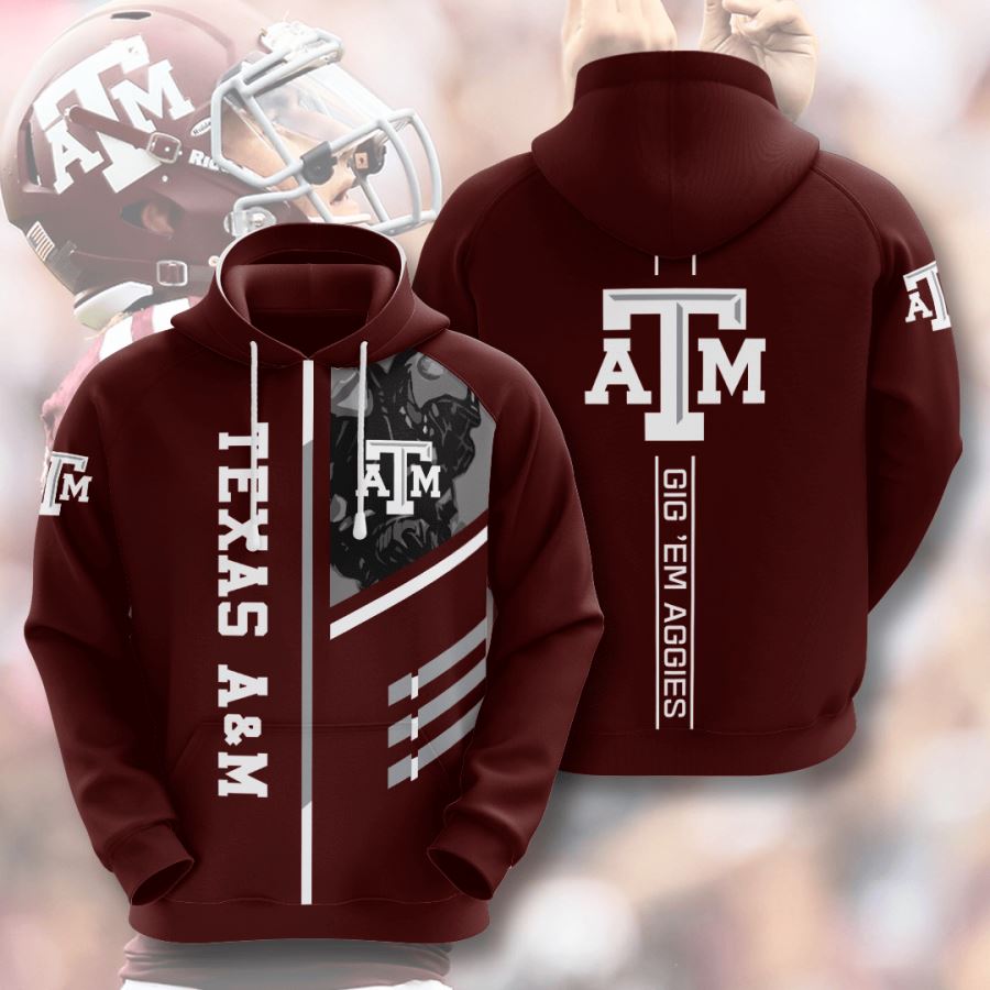 Texas A&m Aggies Custom Hoodie 3D