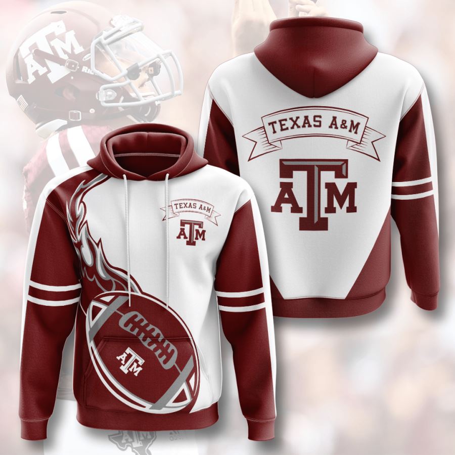 Texas A&m Aggies Custom Hoodie 3D