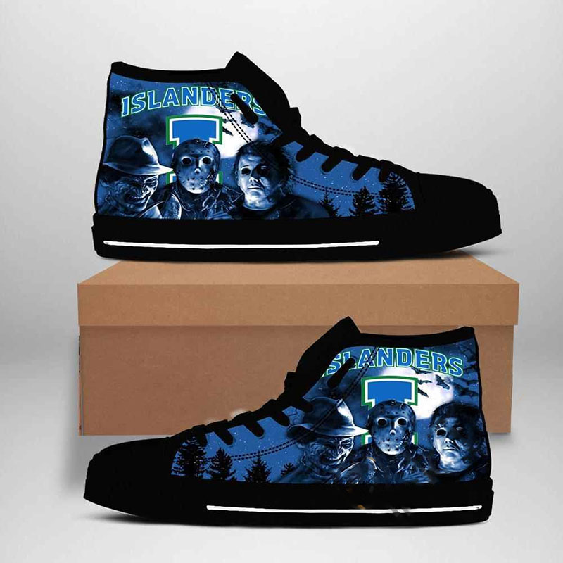 Texas Am Corpus Christi Islanders Ncaa High Top Shoes