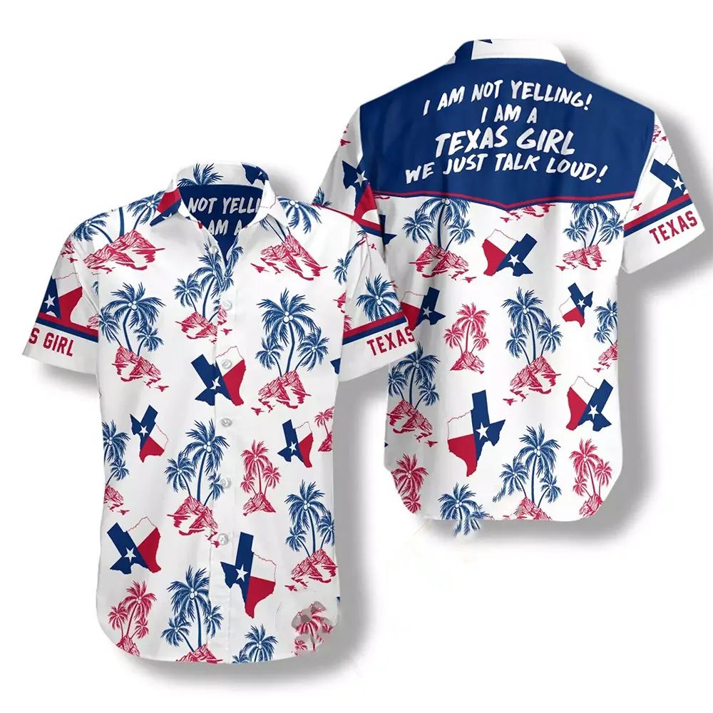 Texas Girl Hawaiian shirts