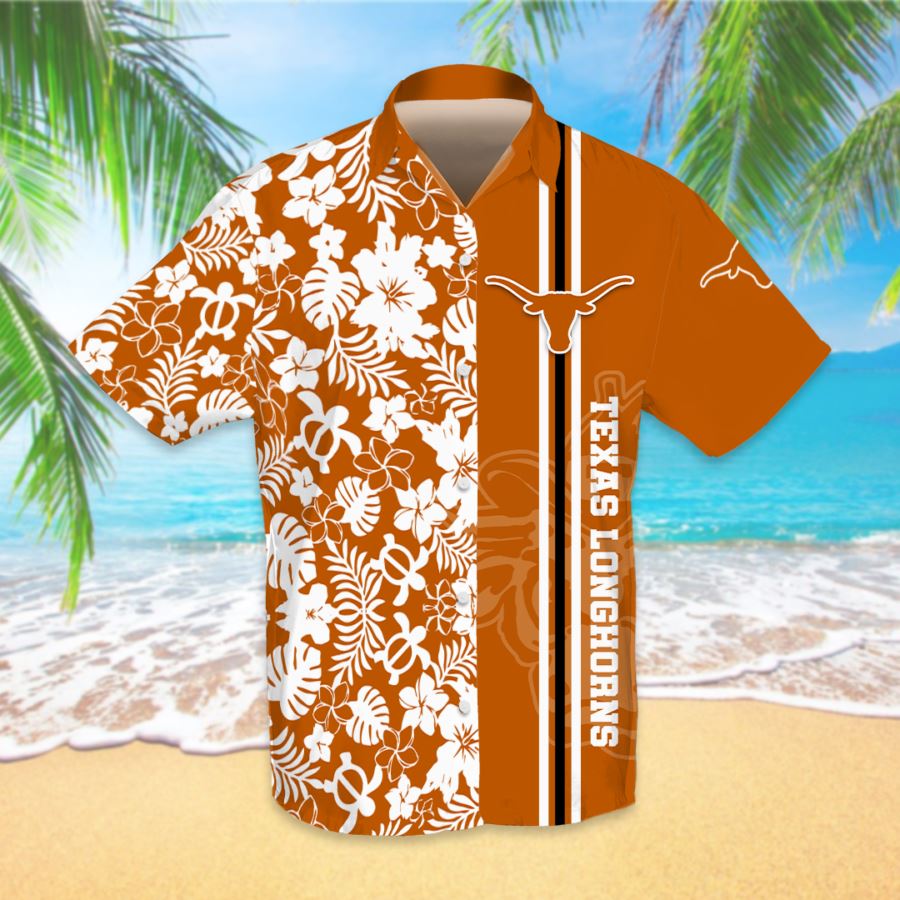 Texas Longhorns Custom Hawaiian shirts