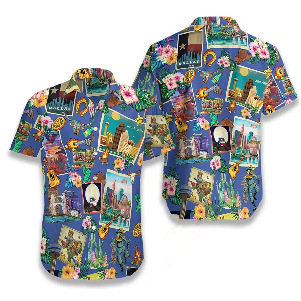 Texas Love Hawaiian shirts