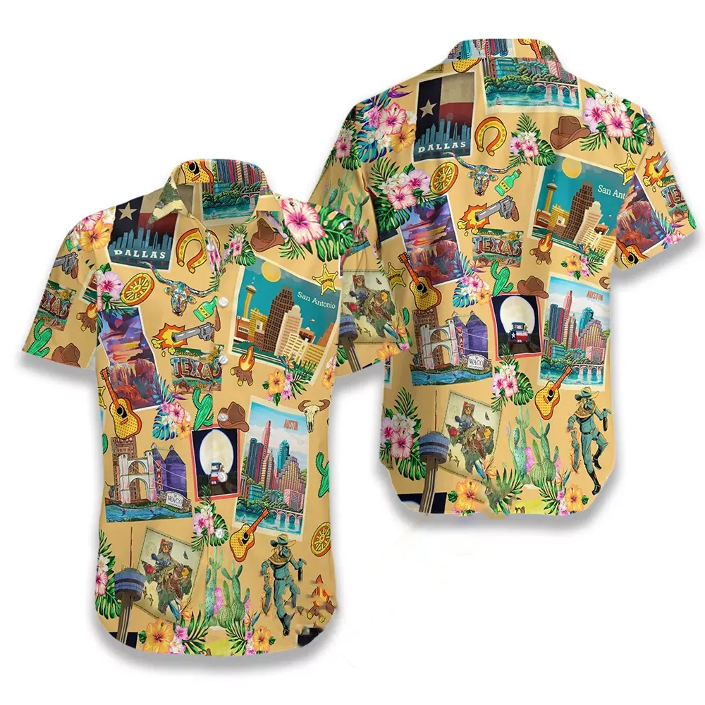Texas Love Hawaiian shirts
