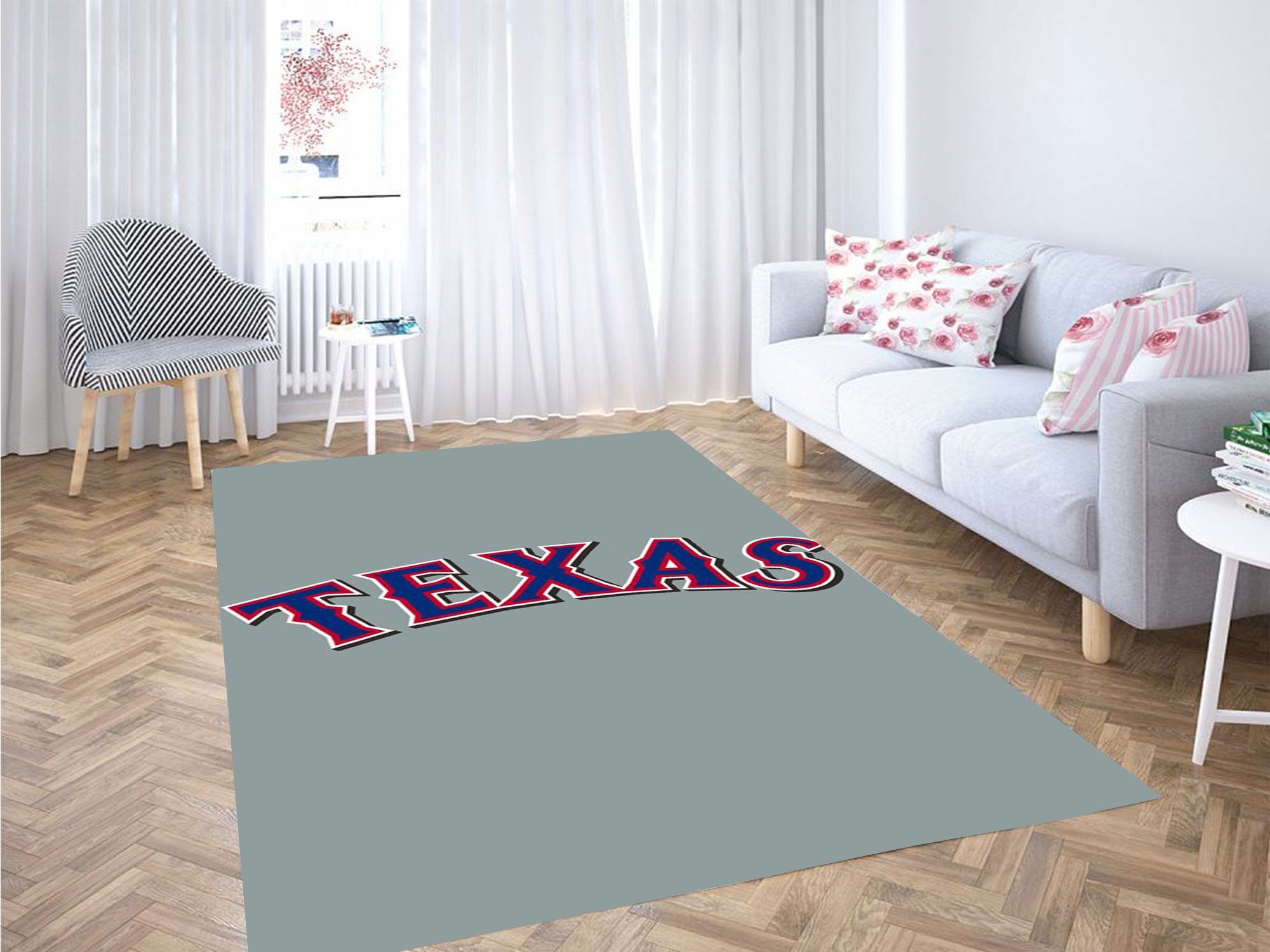 Texas Rangers Carpet Rug