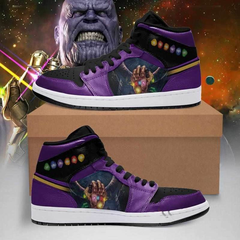 Thanos Marvel Custom Air Jordan Shoes