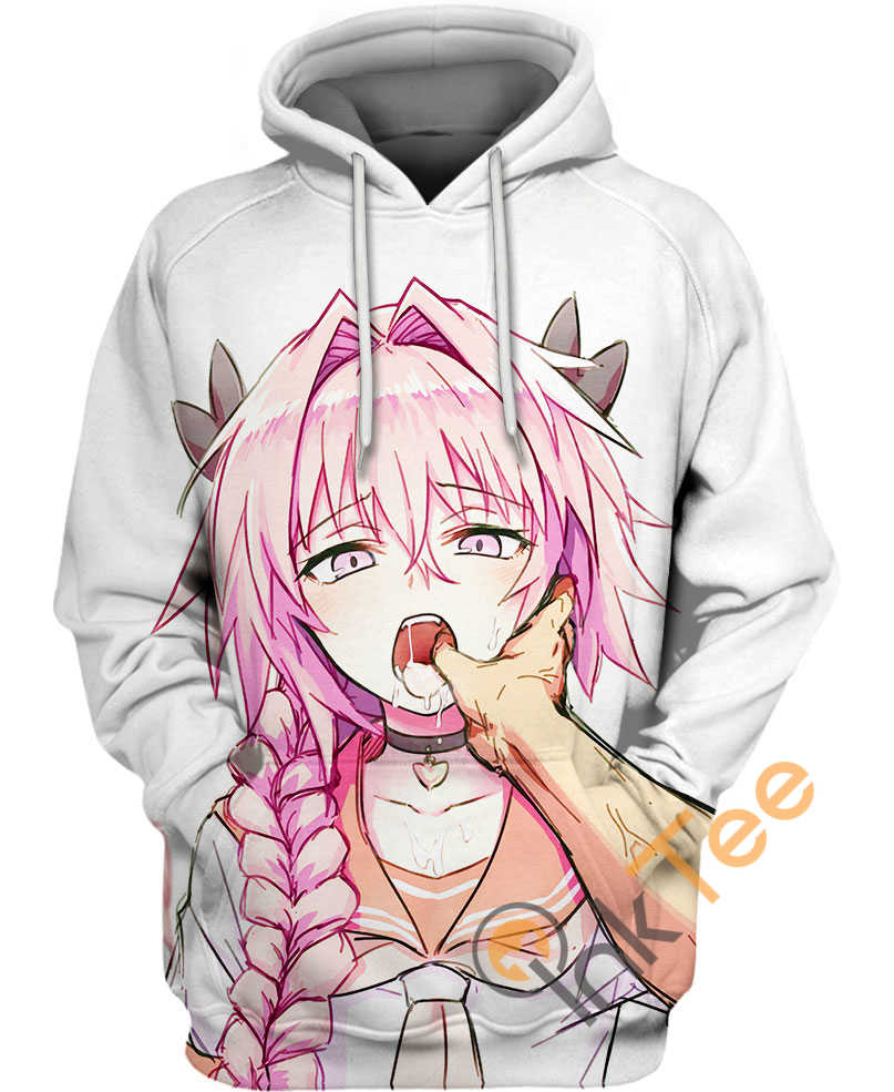 The Ahegao Face Hoodie 3D
