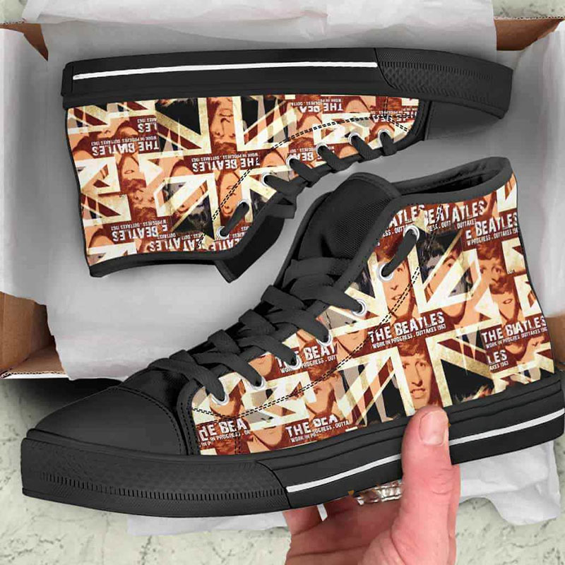 The Beatles High Top Shoes