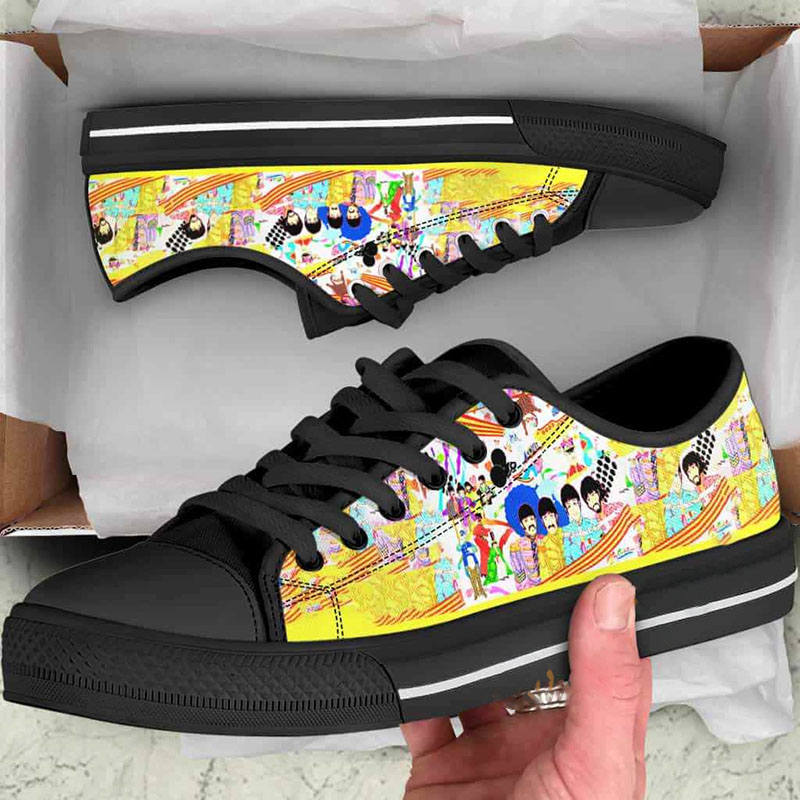 The Beatles Low Top Shoes