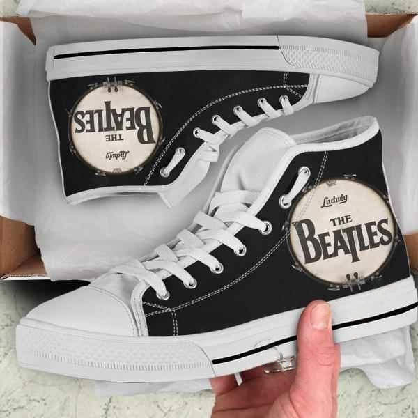 The Beatles Ludwig High Top Shoes