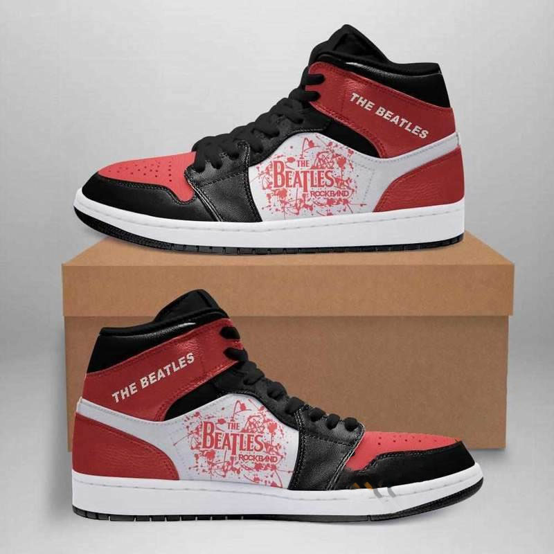 The Beatles Rock Band Custom Air Jordan Shoes