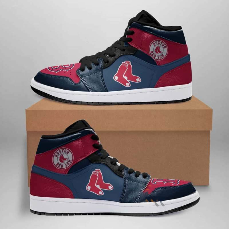 The Boston Red Sox Custom Air Jordan Shoes