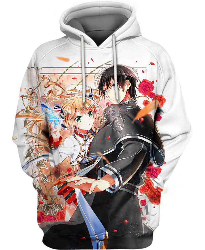 The Coolest Sword-bearing Couple Hoodie 3D