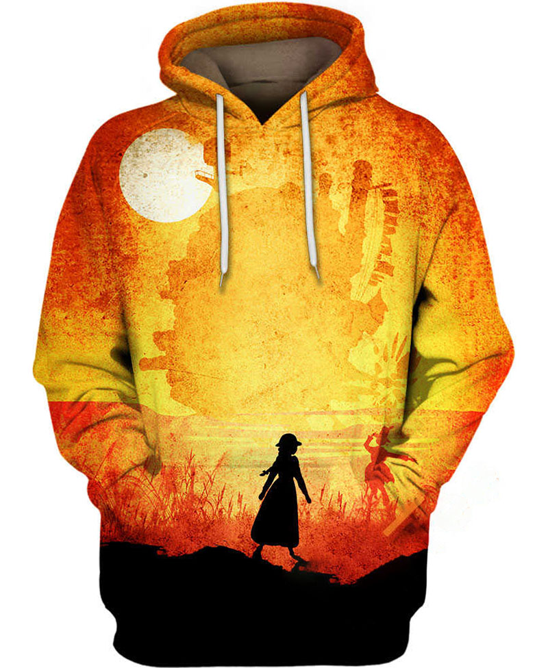 The Cryptic Castle Hoodie 3D