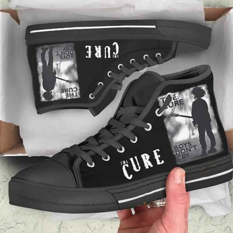 The Cure Boys Dont Cry High Top Shoes
