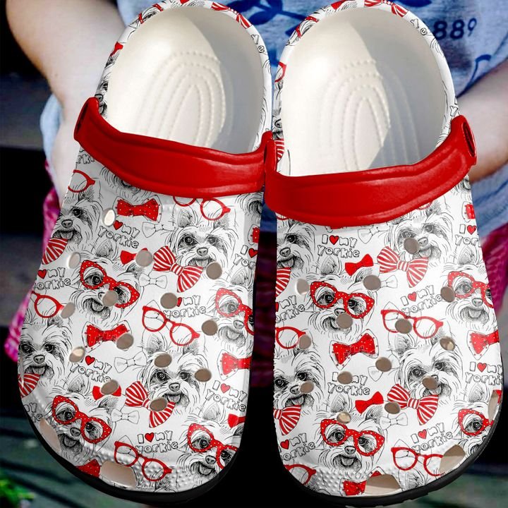 The Dog I Love My Yorkie Crocs Clog Shoes
