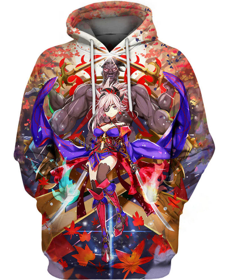 The Female Swordsman Hoodie 3D