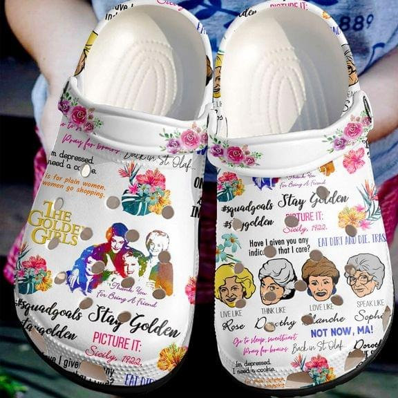 The Golden Girls Crocs Clog Shoes
