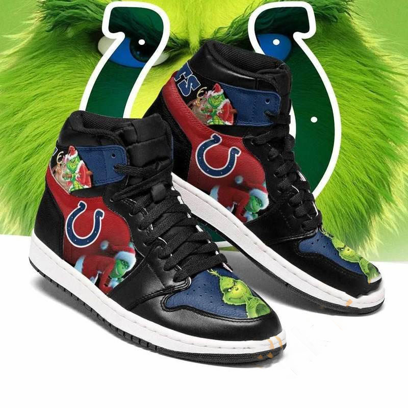 The Grinch Indianapolis Colts Nfl Custom Air Jordan Shoes